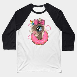 Cute Unicorn Baseball T-Shirt